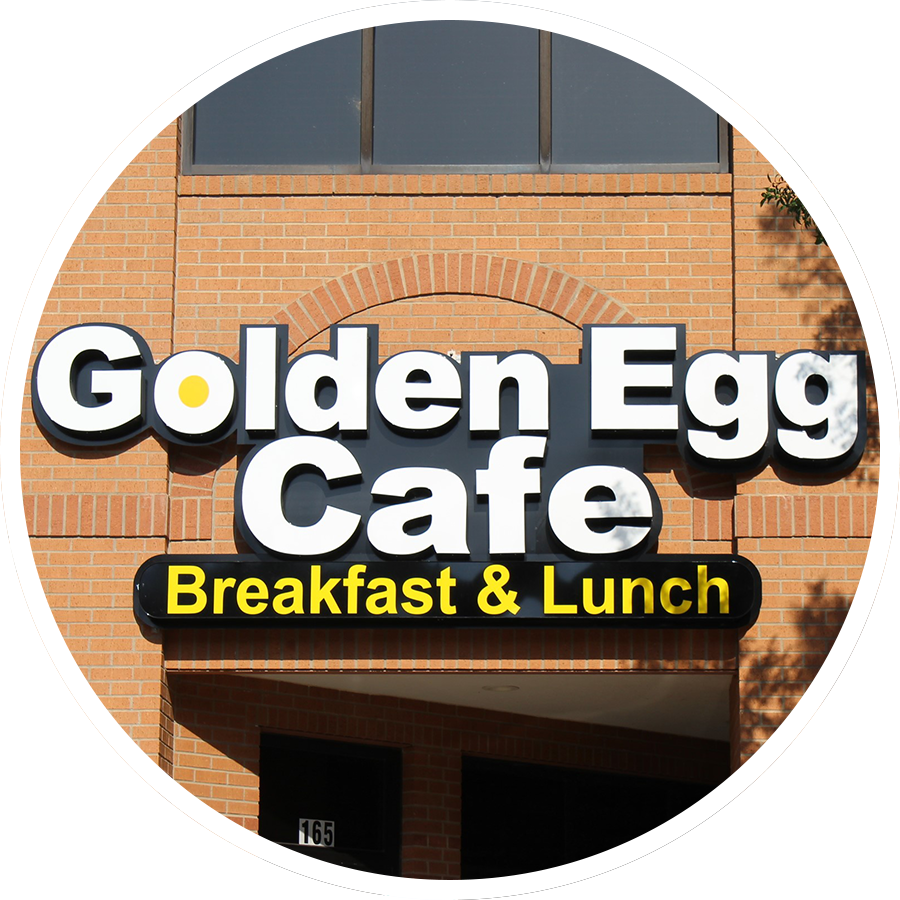 Golden Egg Spotlight Circle